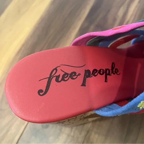 BNIB Free People FP Collection Lisbon Platform Mules - Picture 11 of 14